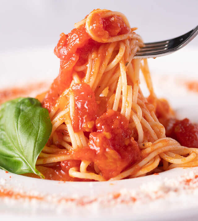 王道トマト系パスタ